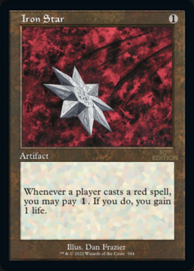 Iron Star (Retro) [30th Anniversary Edition] MTG Single Magic: The Gathering | Red Claw Gaming