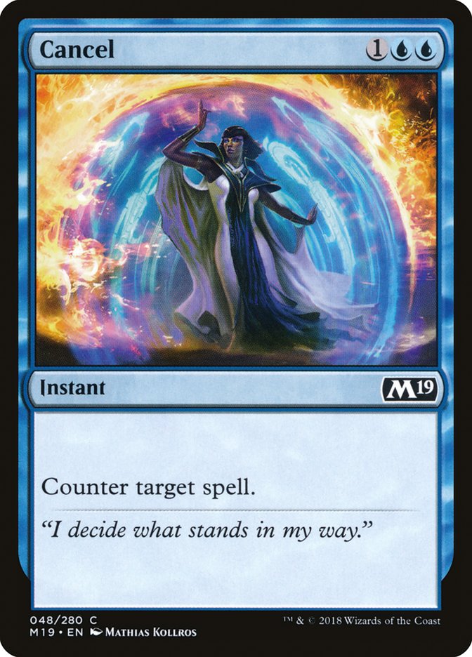 Cancel [Core Set 2019] MTG Single Magic: The Gathering | Red Claw Gaming