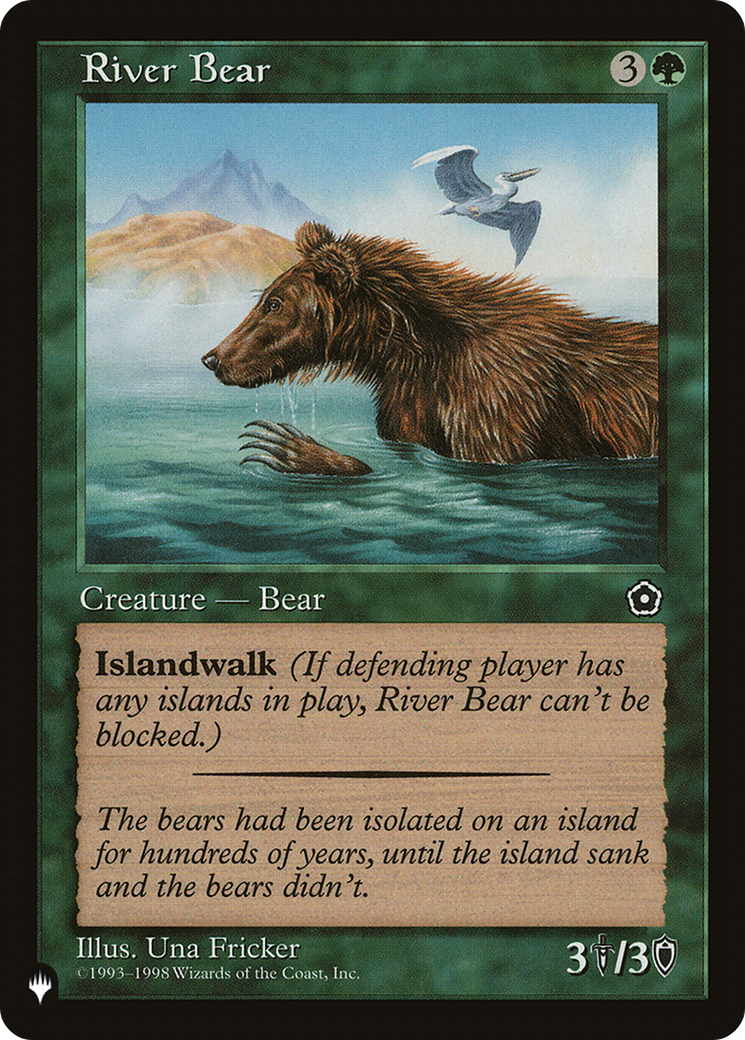 River Bear [The List] MTG Single Magic: The Gathering | Red Claw Gaming