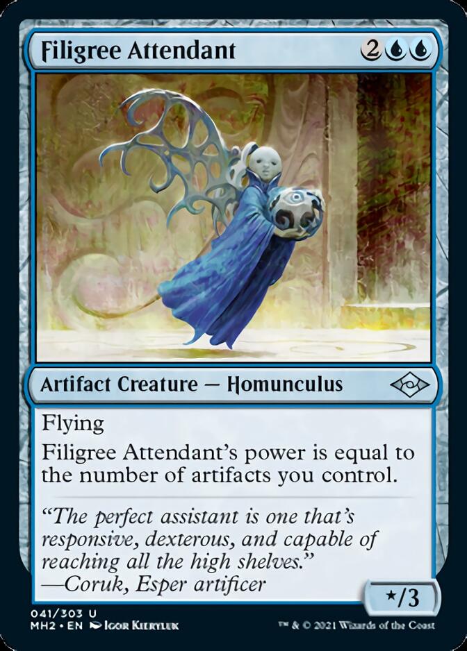 Filigree Attendant [Modern Horizons 2] MTG Single Magic: The Gathering | Red Claw Gaming