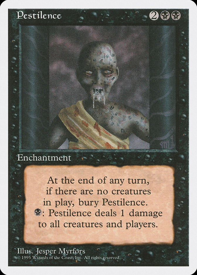 Pestilence [Fourth Edition] MTG Single Magic: The Gathering | Red Claw Gaming