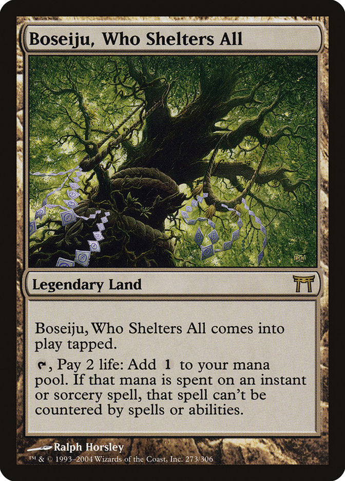 Boseiju, Who Shelters All [Champions of Kamigawa] MTG Single Magic: The Gathering | Red Claw Gaming