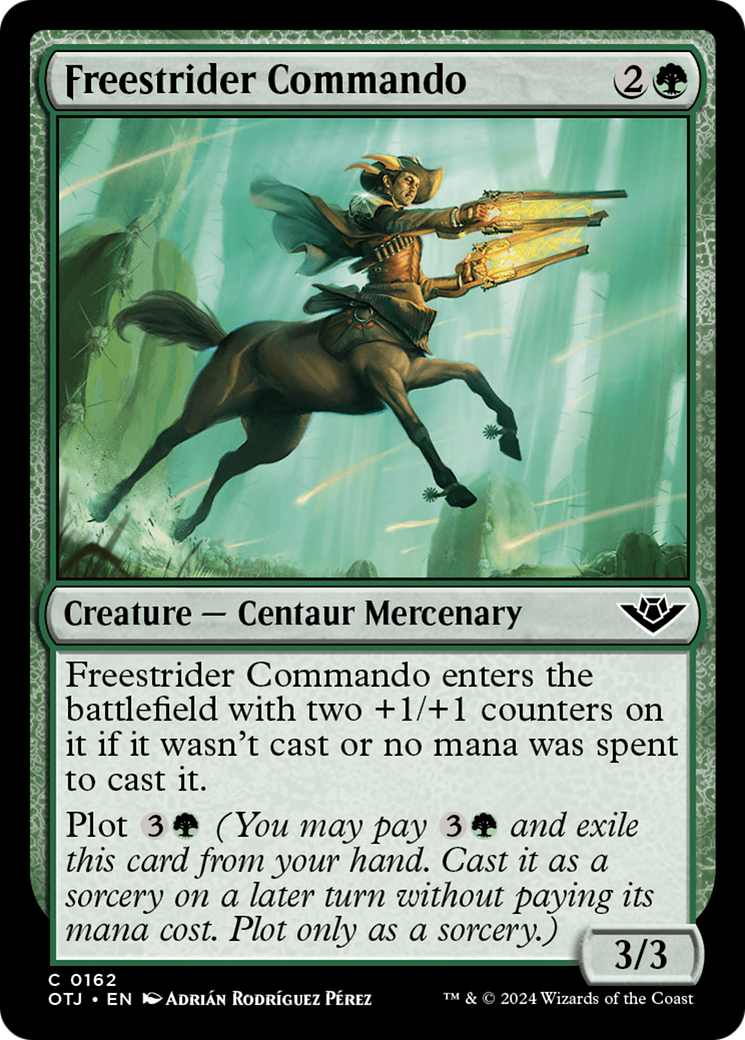Freestrider Commando [Outlaws of Thunder Junction] MTG Single Magic: The Gathering    | Red Claw Gaming