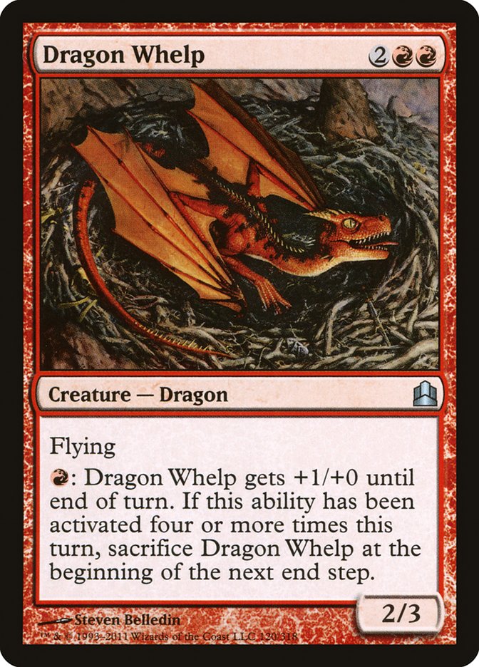 Dragon Whelp [Commander 2011] MTG Single Magic: The Gathering | Red Claw Gaming