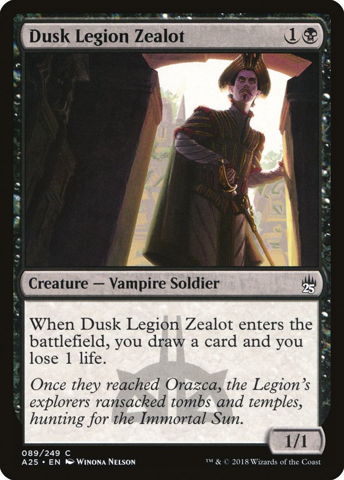Dusk Legion Zealot [Masters 25] MTG Single Magic: The Gathering | Red Claw Gaming