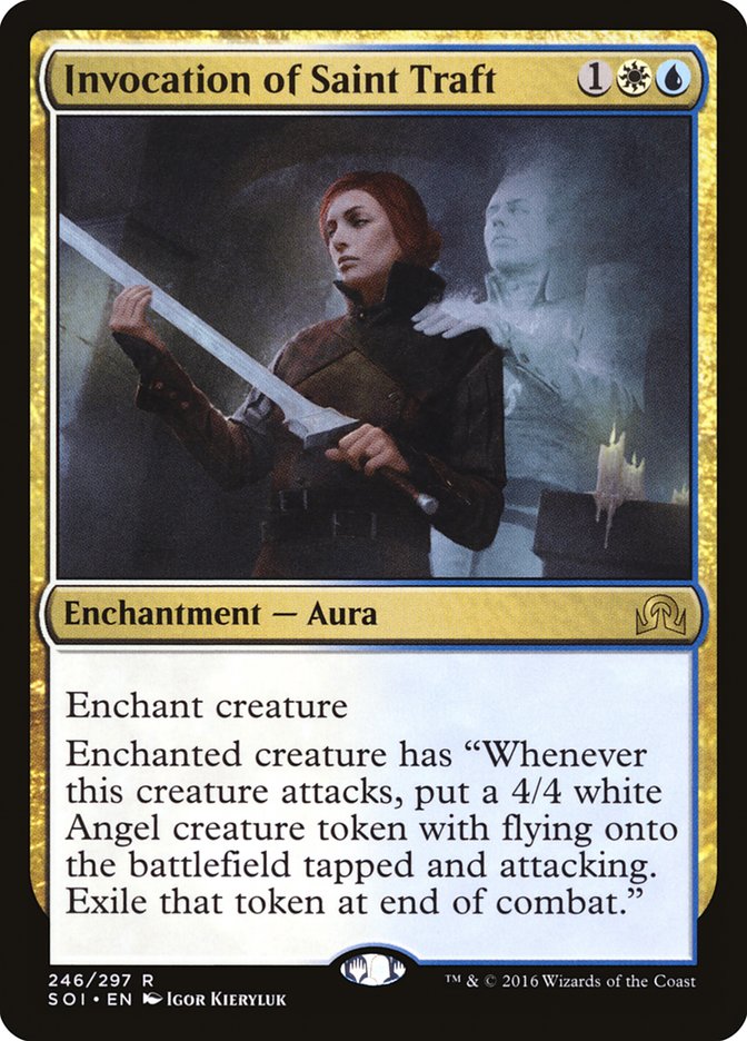 Invocation of Saint Traft [Shadows over Innistrad] MTG Single Magic: The Gathering | Red Claw Gaming