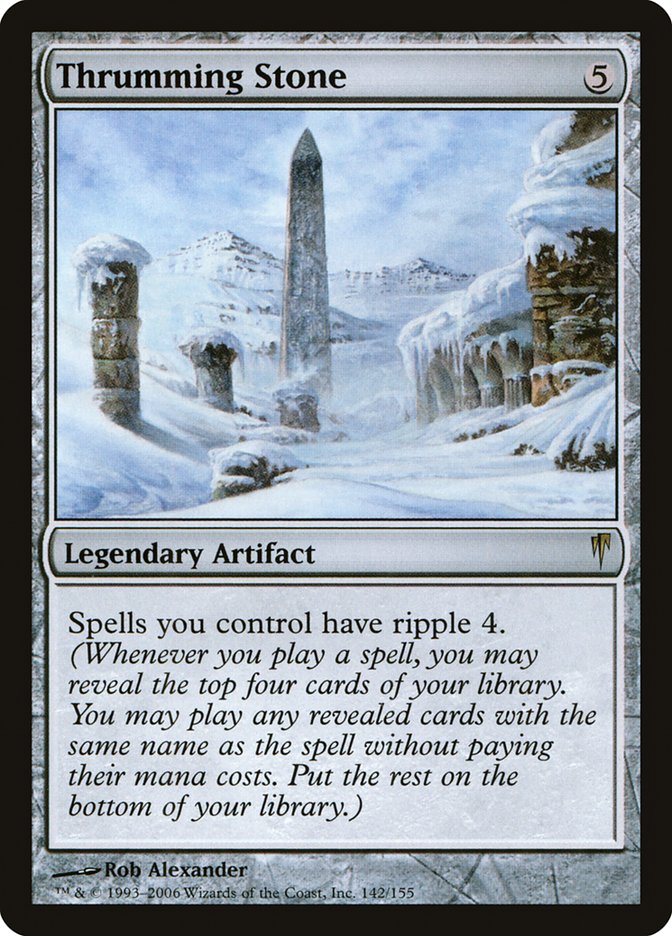 Thrumming Stone [Coldsnap] MTG Single Magic: The Gathering | Red Claw Gaming