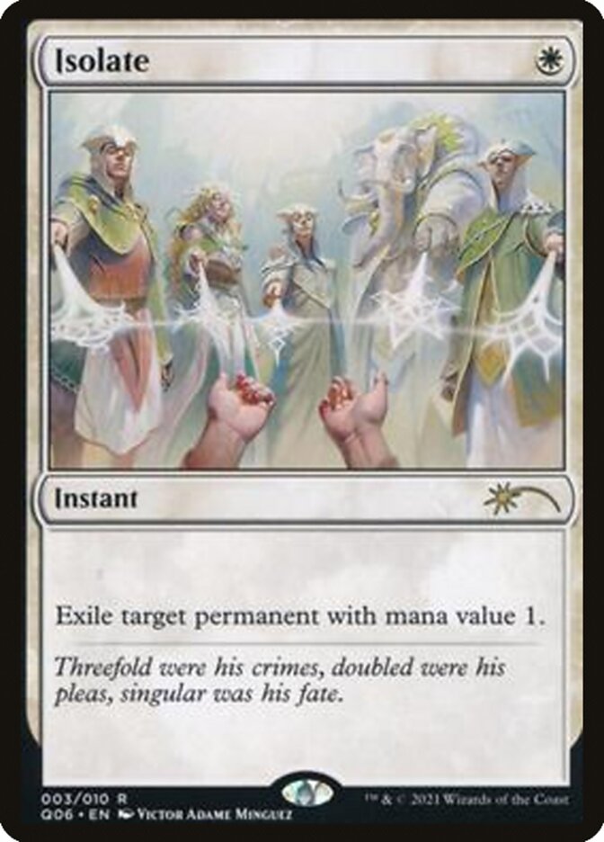 Isolate [Pioneer Challenger Decks 2021] MTG Single Magic: The Gathering | Red Claw Gaming