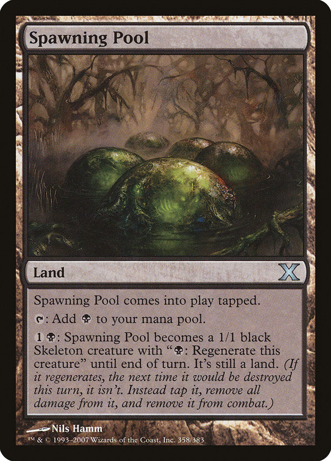 Spawning Pool [Tenth Edition] MTG Single Magic: The Gathering | Red Claw Gaming