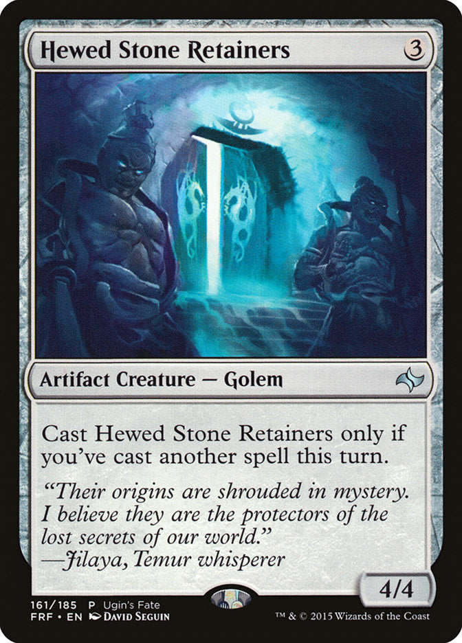 Hewed Stone Retainers [Ugin's Fate] MTG Single Magic: The Gathering | Red Claw Gaming