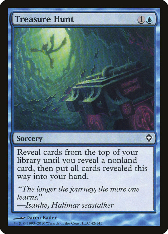 Treasure Hunt [Worldwake] MTG Single Magic: The Gathering | Red Claw Gaming