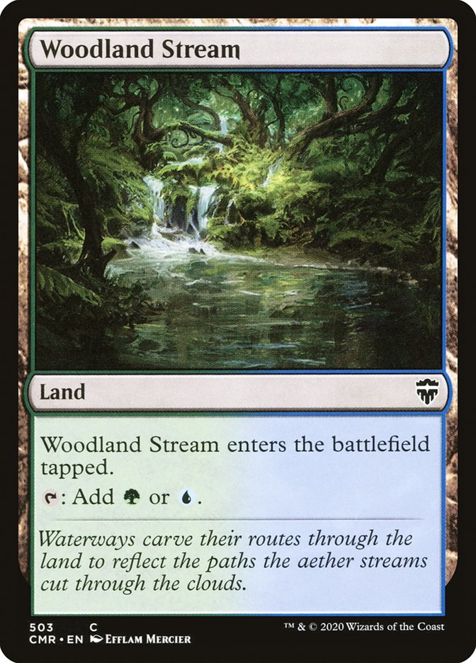 Woodland Stream [Commander Legends] MTG Single Magic: The Gathering | Red Claw Gaming