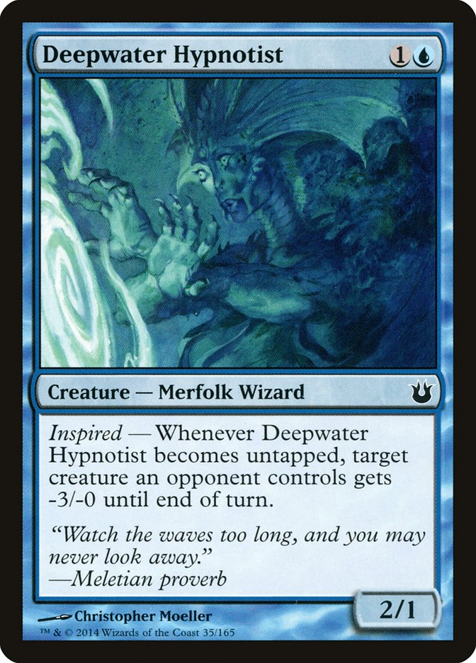 Deepwater Hypnotist [Born of the Gods] MTG Single Magic: The Gathering | Red Claw Gaming
