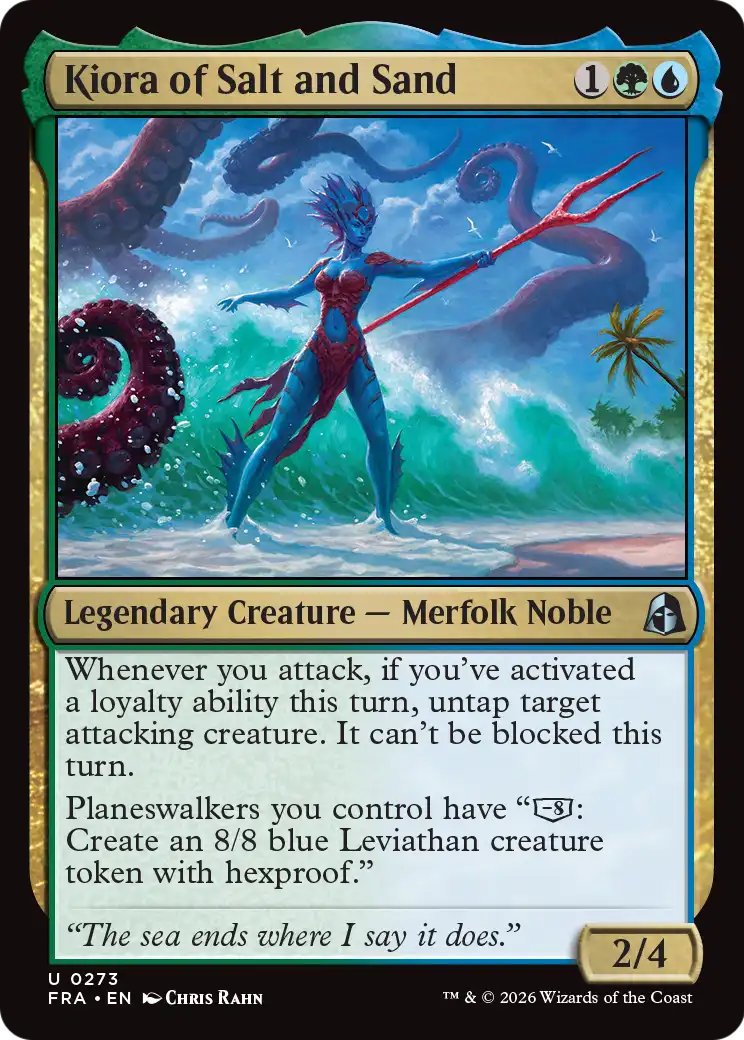 Kiora of Salt and Sand [Reality Fracture] MTG Single Magic: The Gathering | Red Claw Gaming