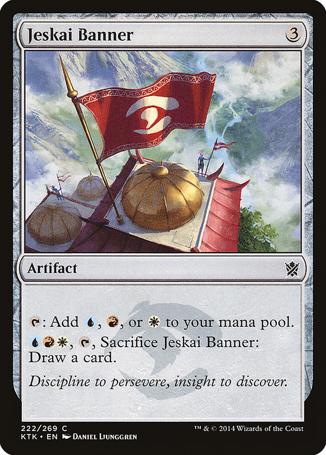 Jeskai Banner [Khans of Tarkir] MTG Single Magic: The Gathering | Red Claw Gaming