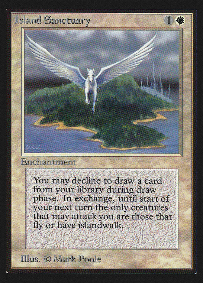 Island Sanctuary [International Collectors' Edition] MTG Single Magic: The Gathering | Red Claw Gaming