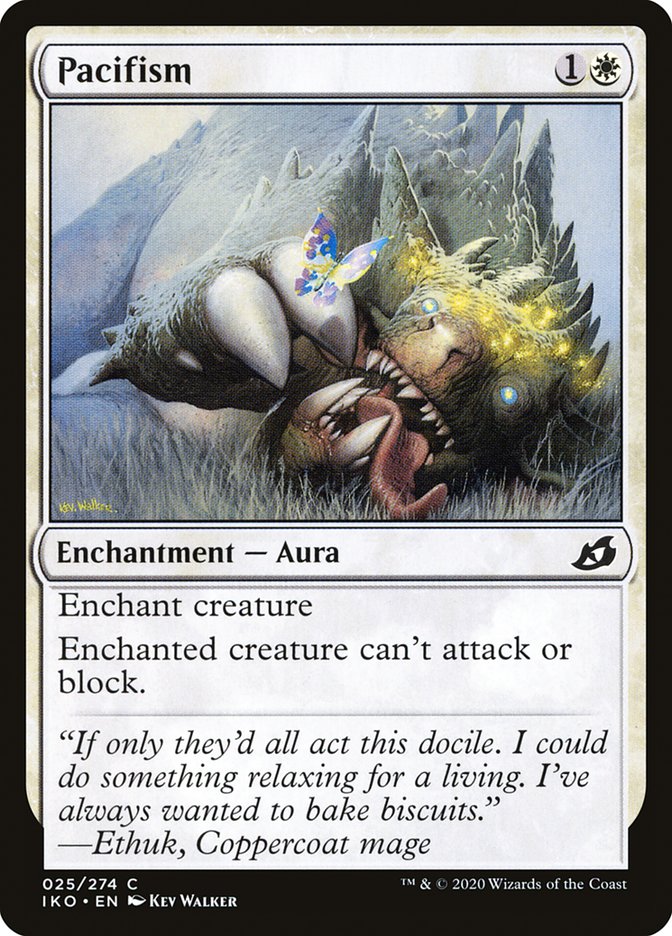 Pacifism [Ikoria: Lair of Behemoths] MTG Single Magic: The Gathering | Red Claw Gaming