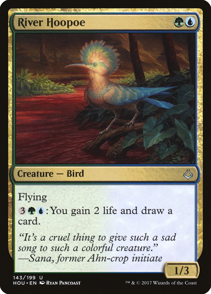 River Hoopoe [Hour of Devastation] MTG Single Magic: The Gathering | Red Claw Gaming