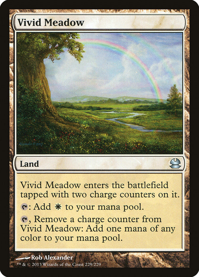 Vivid Meadow [Modern Masters] MTG Single Magic: The Gathering | Red Claw Gaming
