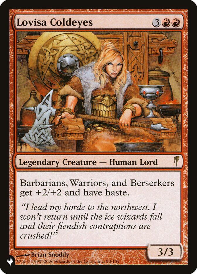 Lovisa Coldeyes [The List] MTG Single Magic: The Gathering | Red Claw Gaming