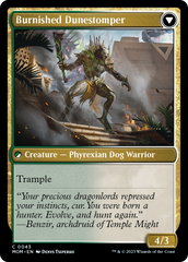 Tarkir Duneshaper // Burnished Dunestomper [March of the Machine] MTG Single Magic: The Gathering    | Red Claw Gaming