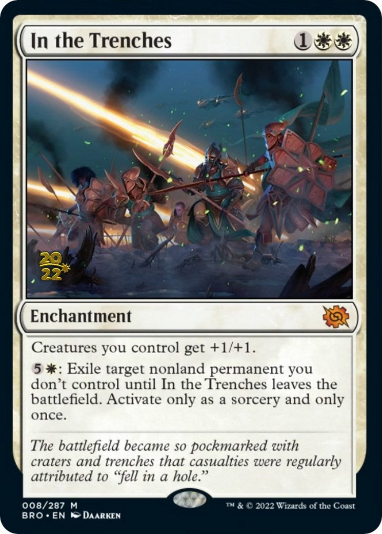 In the Trenches [The Brothers' War Prerelease Promos] MTG Single Magic: The Gathering | Red Claw Gaming