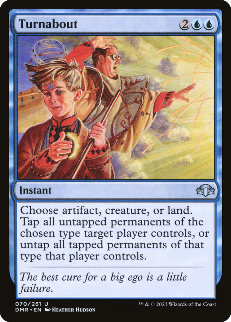 Turnabout [Dominaria Remastered] MTG Single Magic: The Gathering | Red Claw Gaming