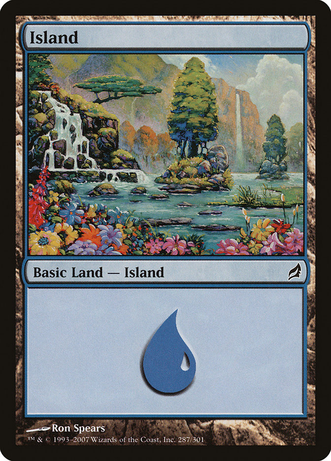 Island (287) [Lorwyn] MTG Single Magic: The Gathering | Red Claw Gaming