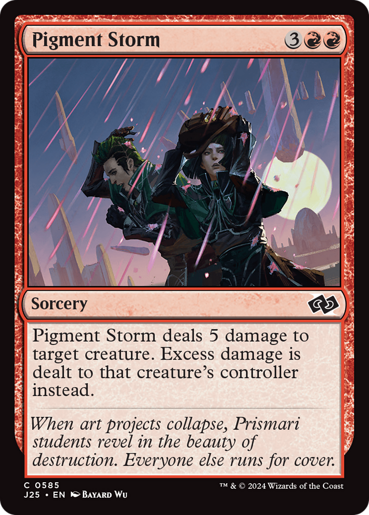Pigment Storm [Foundations Jumpstart] MTG Single Magic: The Gathering | Red Claw Gaming