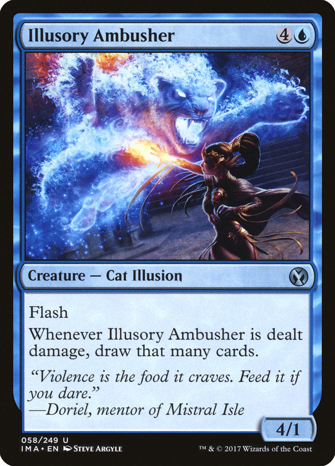 Illusory Ambusher [Iconic Masters] MTG Single Magic: The Gathering | Red Claw Gaming