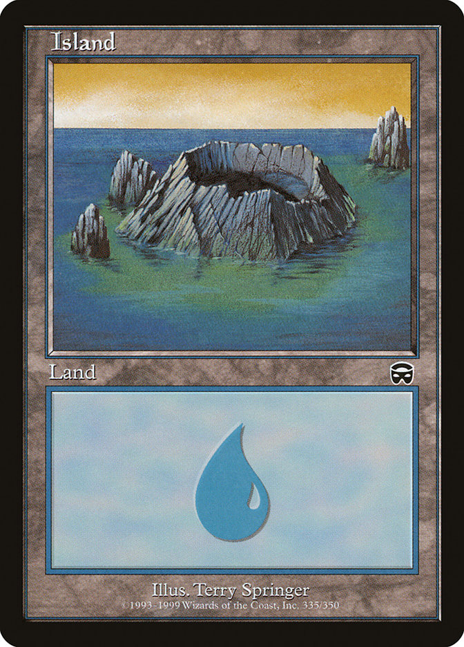 Island (335) [Mercadian Masques] MTG Single Magic: The Gathering | Red Claw Gaming