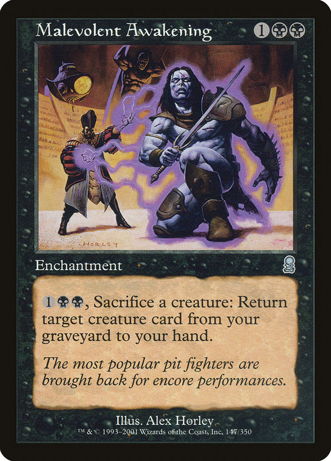 Malevolent Awakening [Odyssey] MTG Single Magic: The Gathering | Red Claw Gaming