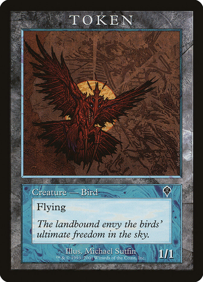 Bird Token [Magic Player Rewards 2001] MTG Single Magic: The Gathering | Red Claw Gaming