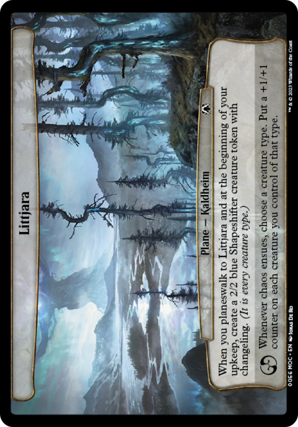 Littjara [March of the Machine Commander] MTG Single Magic: The Gathering | Red Claw Gaming