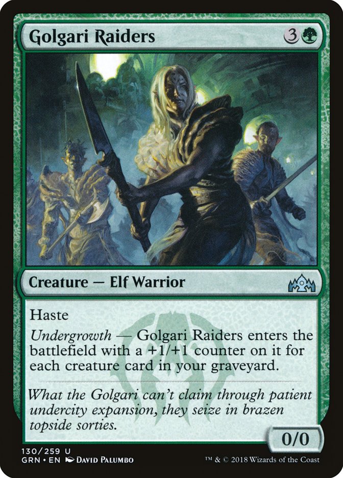 Golgari Raiders [Guilds of Ravnica] MTG Single Magic: The Gathering | Red Claw Gaming