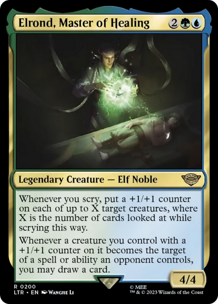 Elrond, Master of Healing [The Lord of the Rings: Tales of Middle-Earth] MTG Single Magic: The Gathering | Red Claw Gaming