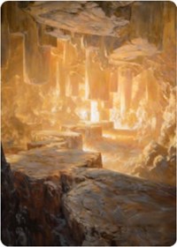 Pillarverge Pathway Art Card [Zendikar Rising Art Series] MTG Single Magic: The Gathering | Red Claw Gaming