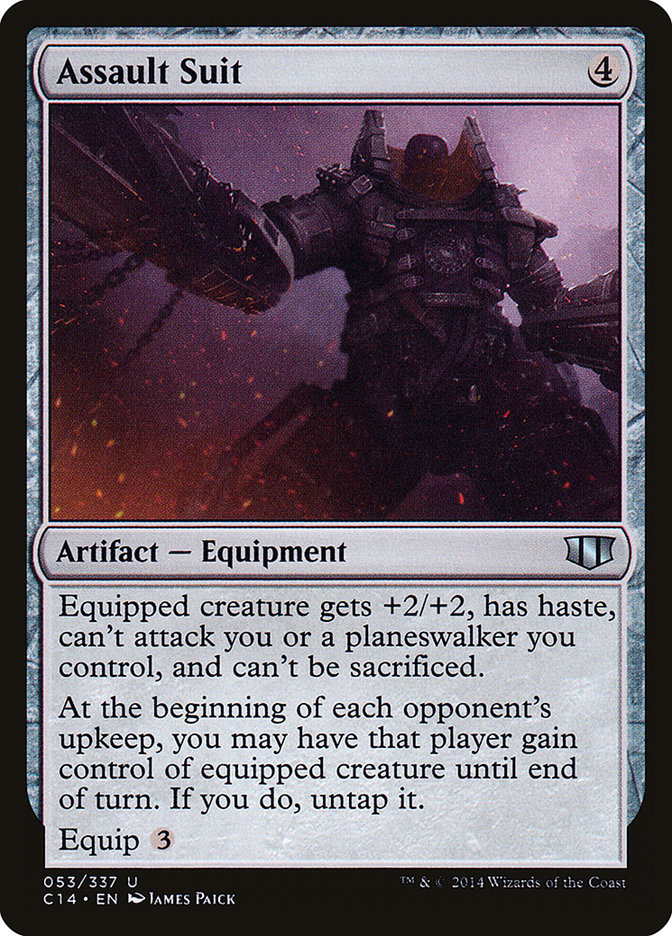 Assault Suit [Commander 2014] MTG Single Magic: The Gathering | Red Claw Gaming