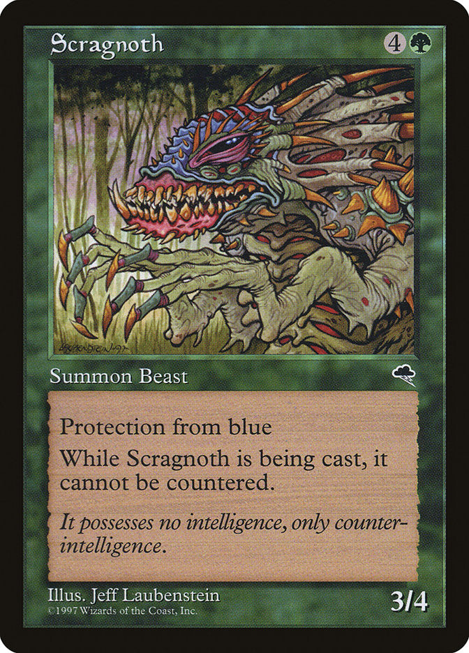 Scragnoth [Tempest] MTG Single Magic: The Gathering | Red Claw Gaming