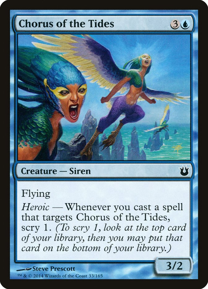 Chorus of the Tides [Born of the Gods] MTG Single Magic: The Gathering | Red Claw Gaming