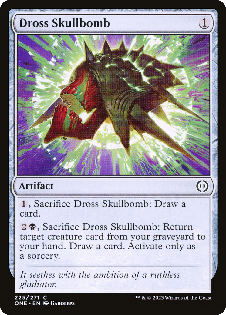 Dross Skullbomb [Phyrexia: All Will Be One] MTG Single Magic: The Gathering | Red Claw Gaming