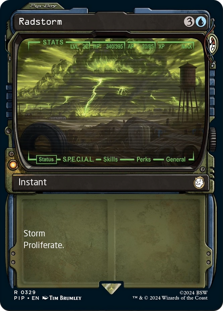 Radstorm (Showcase) [Fallout] MTG Single Magic: The Gathering | Red Claw Gaming