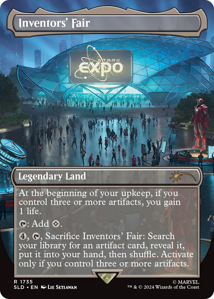 Inventors' Fair (Rainbow Foil) [Secret Lair Drop Series] MTG Single Magic: The Gathering | Red Claw Gaming