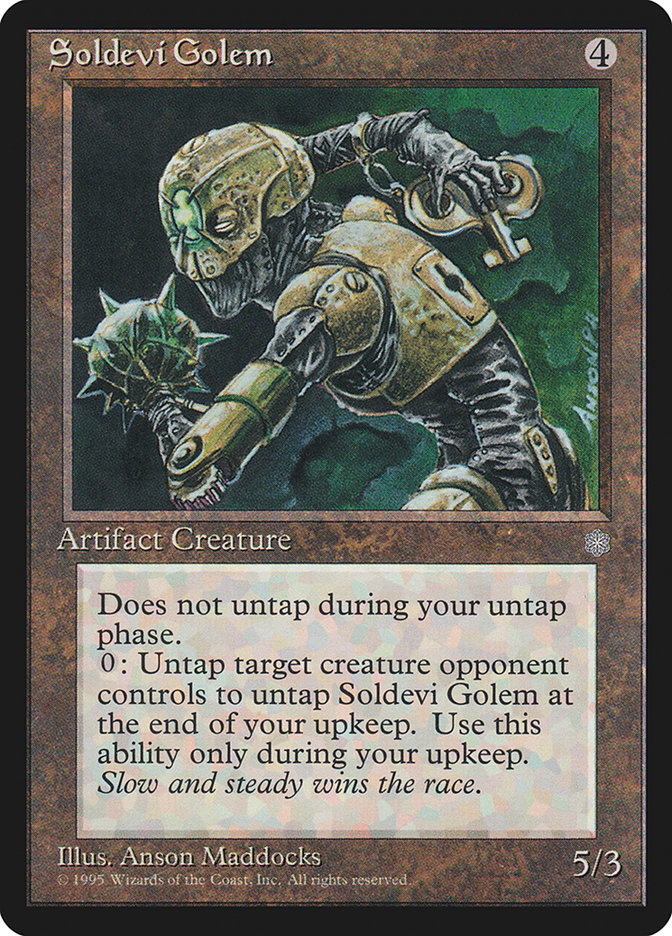 Soldevi Golem [Ice Age] MTG Single Magic: The Gathering | Red Claw Gaming