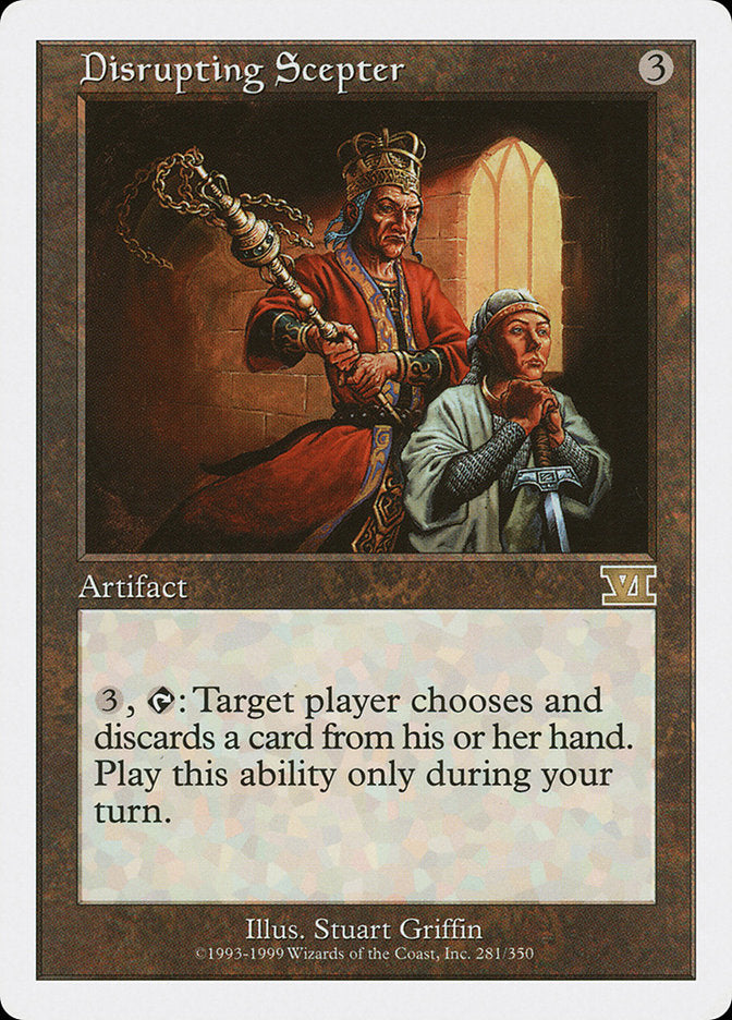 Disrupting Scepter [Classic Sixth Edition] MTG Single Magic: The Gathering | Red Claw Gaming