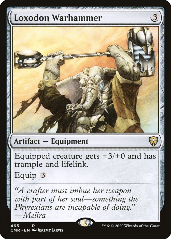 Loxodon Warhammer [Commander Legends] MTG Single Magic: The Gathering | Red Claw Gaming