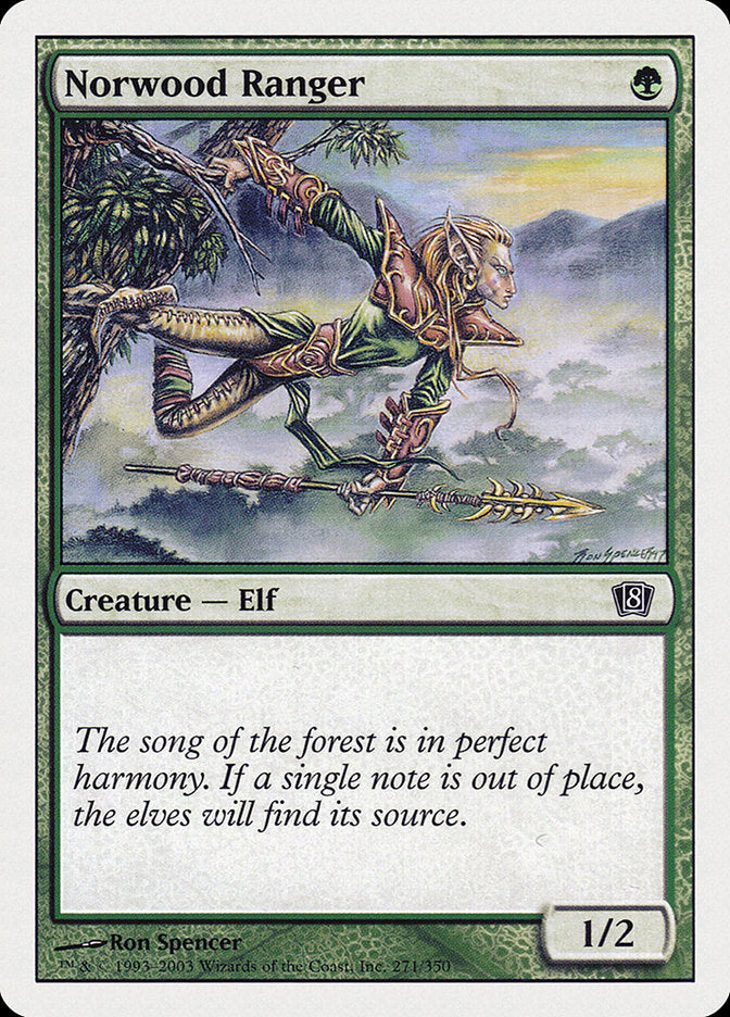 Norwood Ranger [Eighth Edition] MTG Single Magic: The Gathering | Red Claw Gaming
