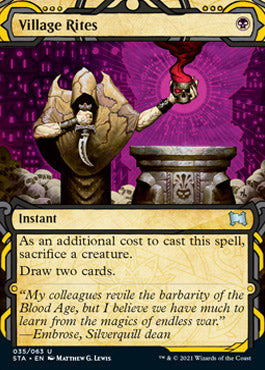 Village Rites [Strixhaven: Mystical Archive] MTG Single Magic: The Gathering | Red Claw Gaming