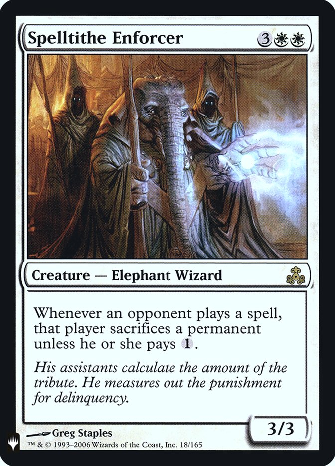 Spelltithe Enforcer [Mystery Booster] MTG Single Magic: The Gathering    | Red Claw Gaming