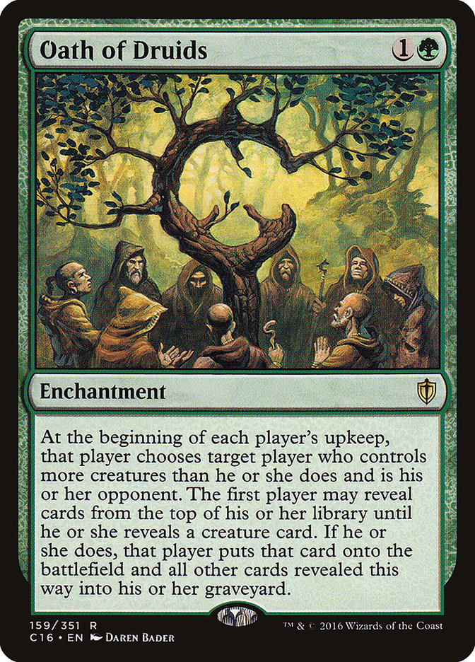 Oath of Druids [Commander 2016] MTG Single Magic: The Gathering | Red Claw Gaming
